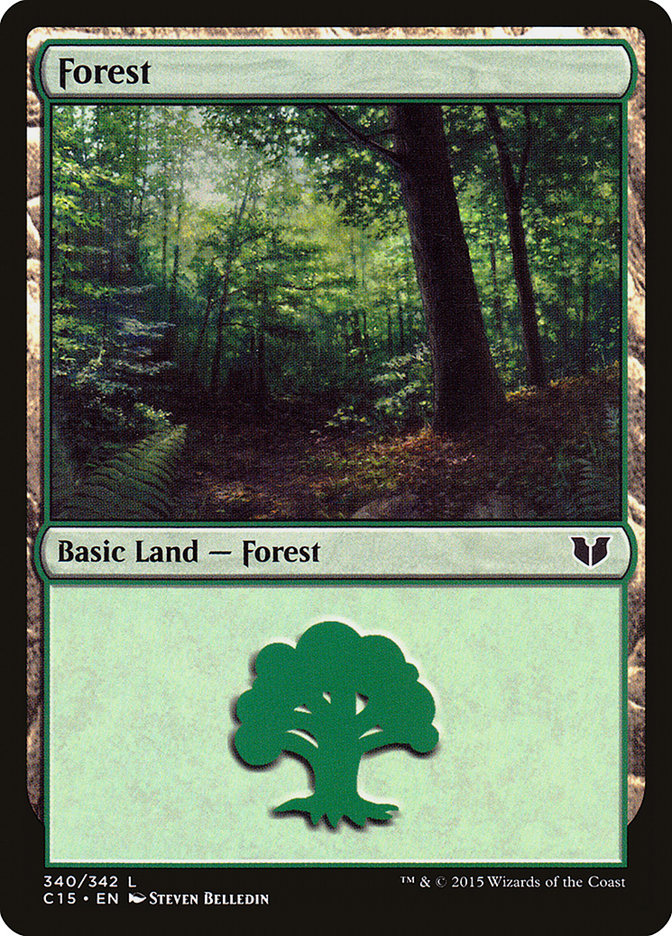 Forest (340) - Commander 2015 (C15)
