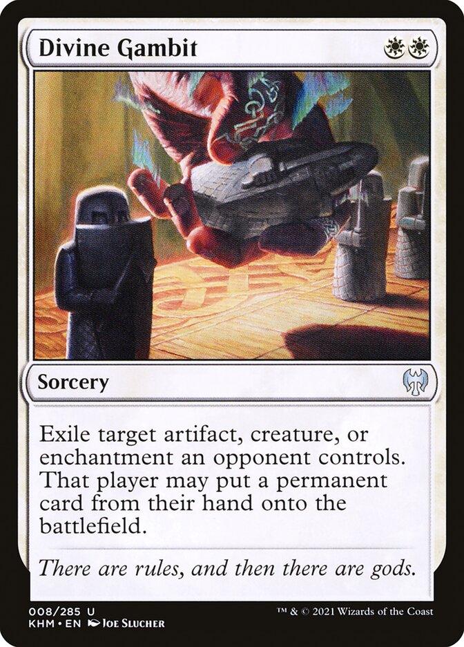 Divine Gambit - [Foil] Kaldheim (KHM)