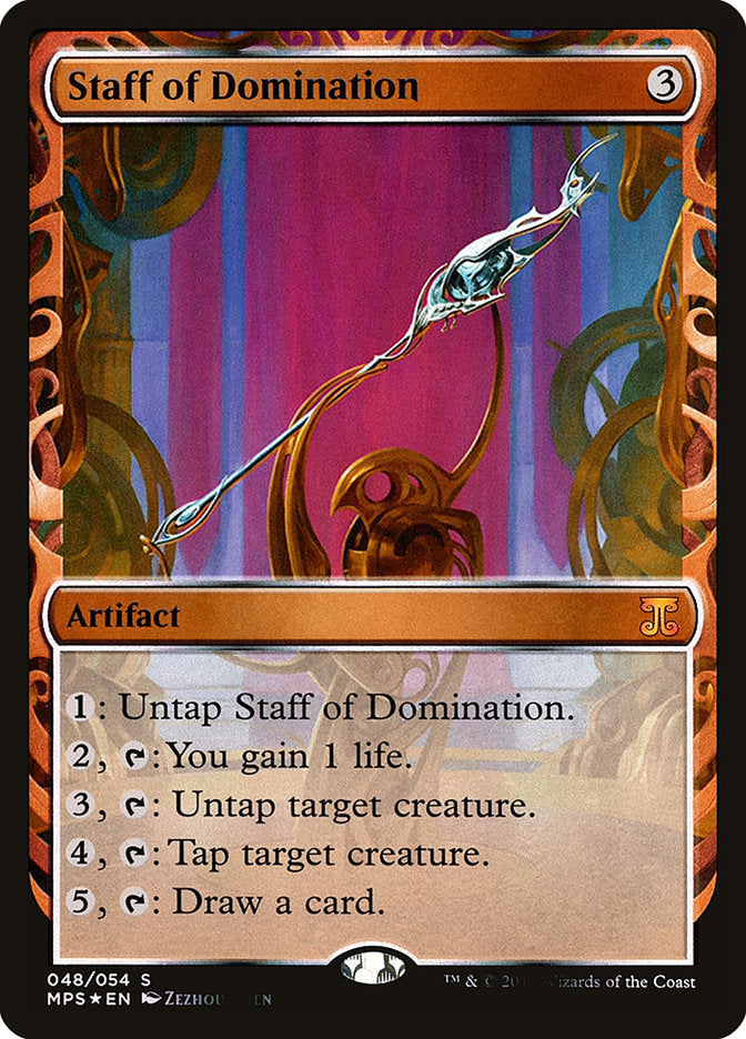 Staff of Domination - [Foil] Kaladesh Inventions (MPS)
