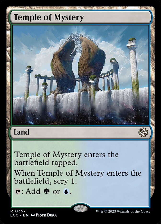 Temple of Mystery - Lost Caverns of Ixalan Commander (LCC)