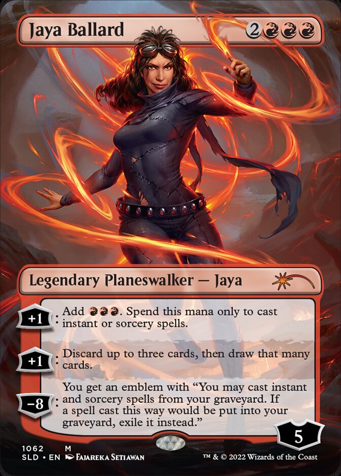 Jaya Ballard (1062) - [Foil, Borderless] Secret Lair Drop (SLD)