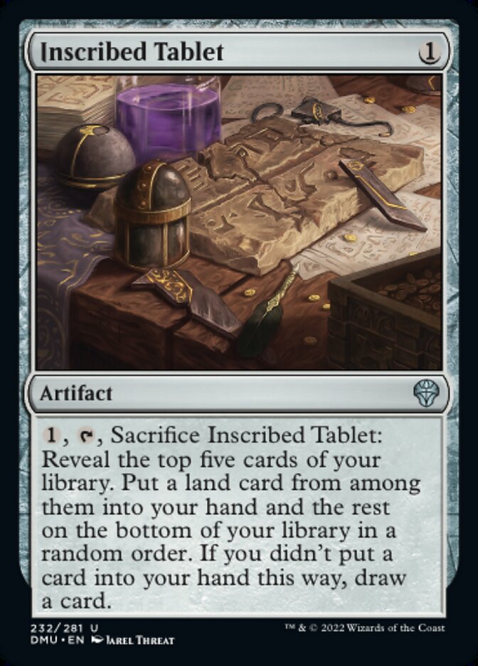 Inscribed Tablet - [Foil] Dominaria United (DMU)
