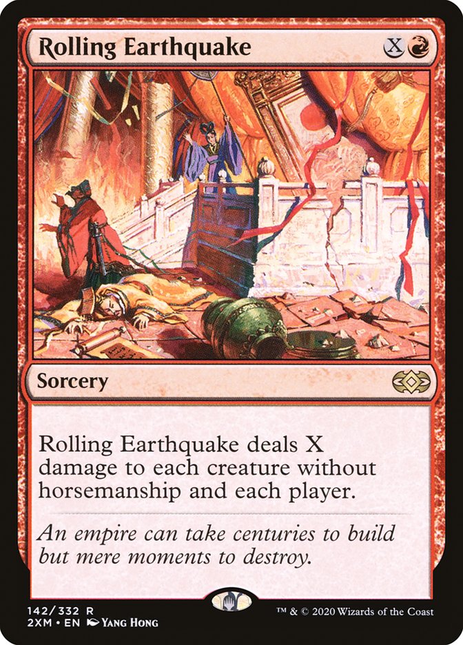 Rolling Earthquake - [Foil] Double Masters (2XM)