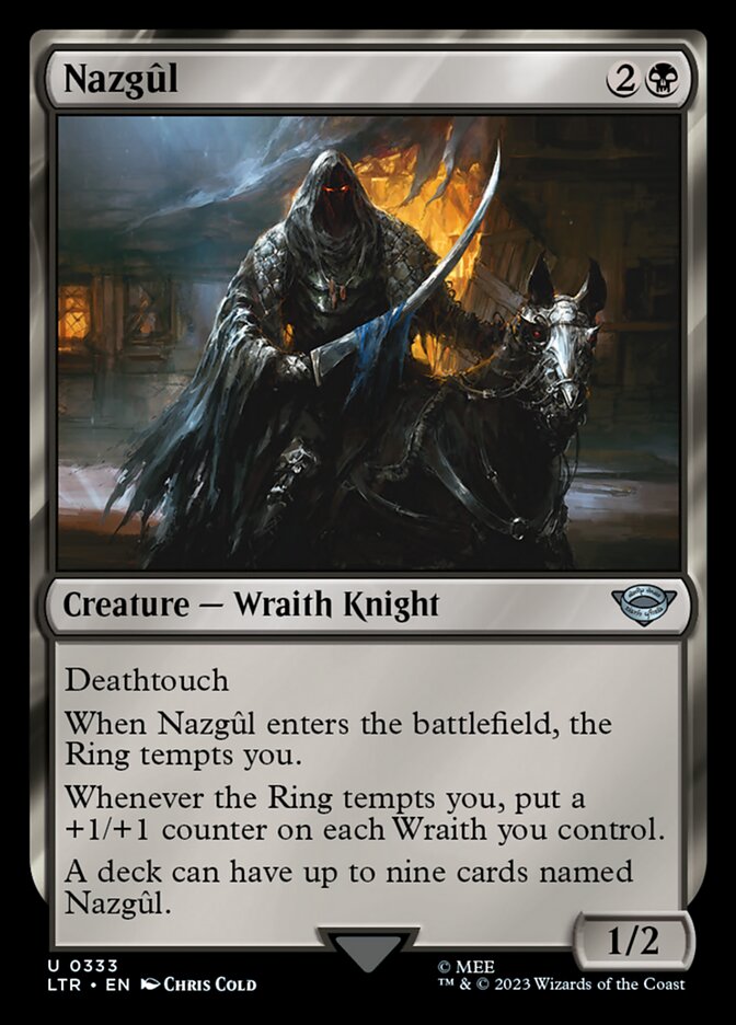 Nazgûl (0333) - [Foil] The Lord of the Rings: Tales of Middle-earth (LTR)