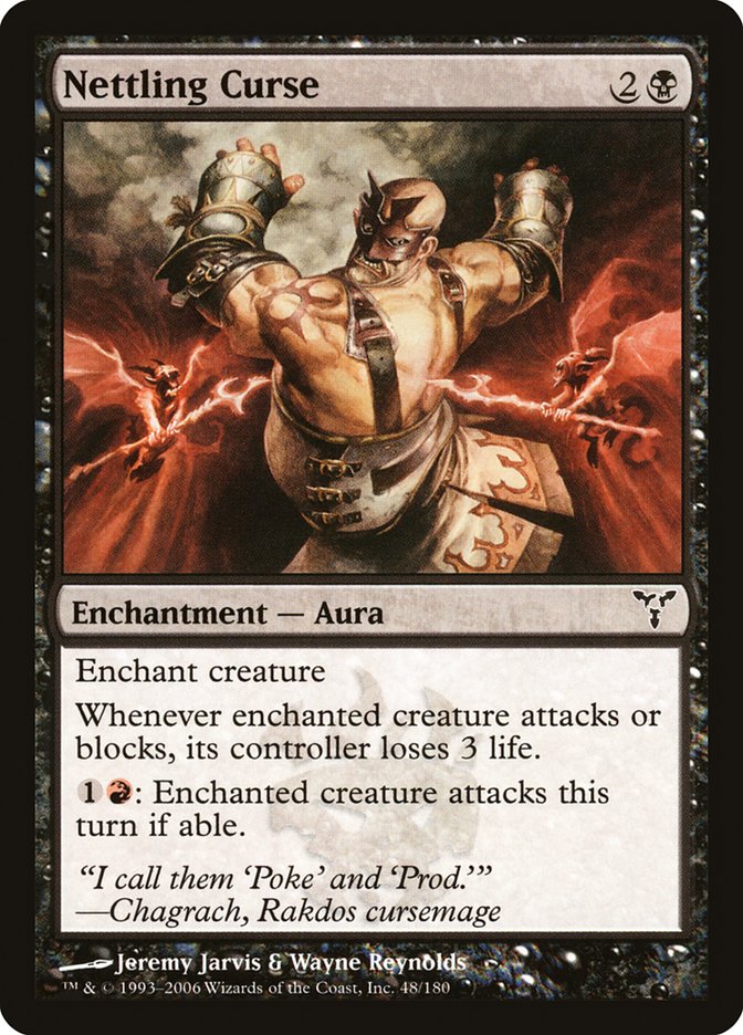 Nettling Curse - [Foil] Dissension (DIS)