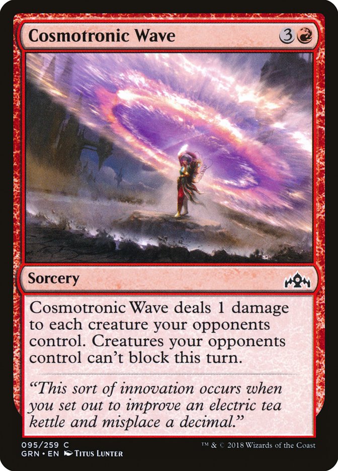 Cosmotronic Wave - [Foil] Guilds of Ravnica (GRN)