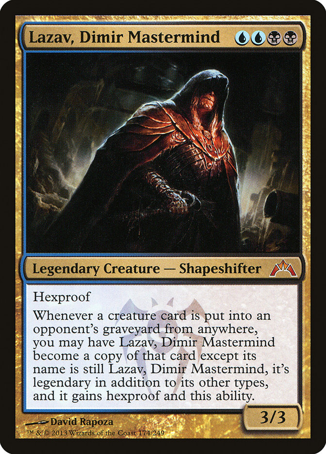 Lazav, Dimir Mastermind - [Foil] Gatecrash (GTC)