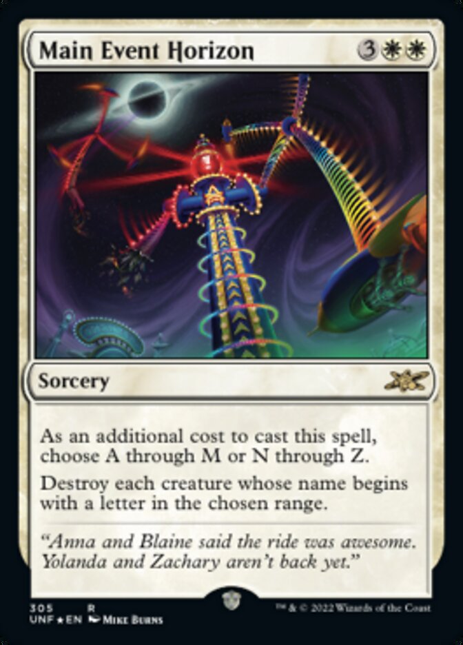 Main Event Horizon - [Galaxy Foil] Unfinity (UNF)