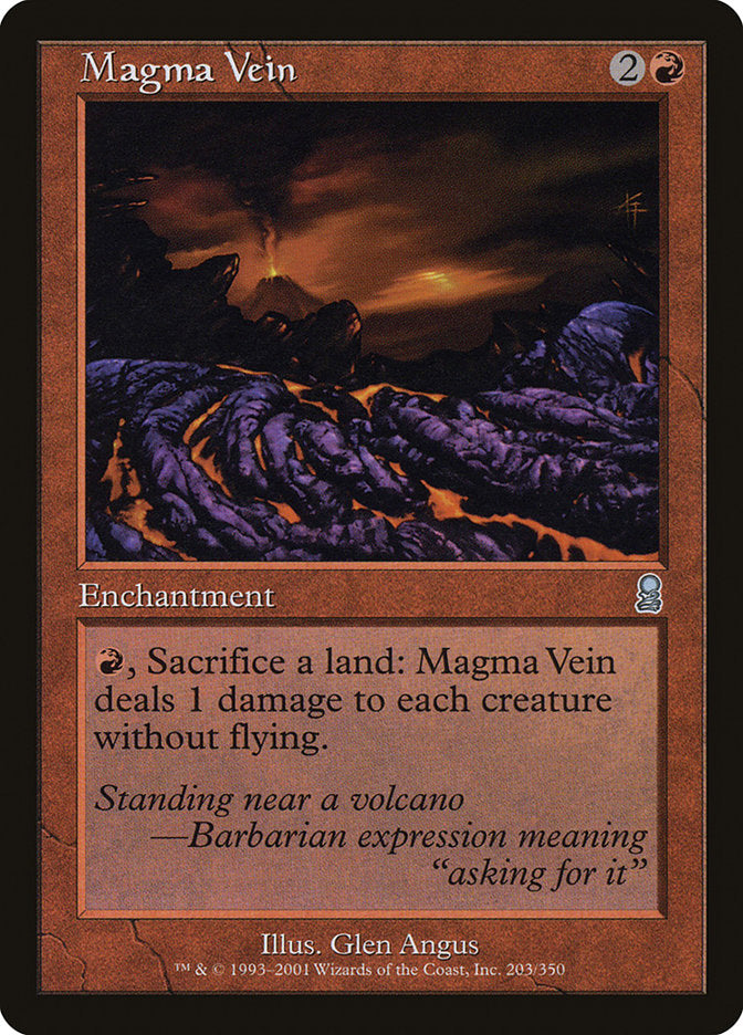 Magma Vein - [Retro Frame] Odyssey (ODY)