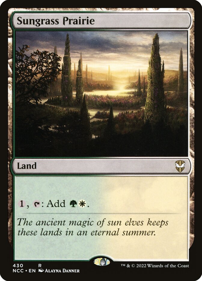 Sungrass Prairie - [Foil] New Capenna Commander (NCC)