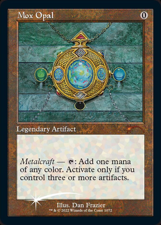 Mox Opal (1072) - [Etched Foil] Secret Lair Drop (SLD)
