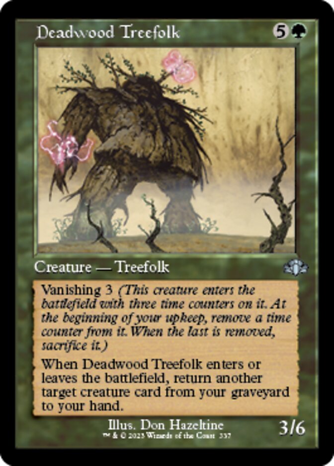 Deadwood Treefolk - [Foil, Retro Frame] Dominaria Remastered (DMR)