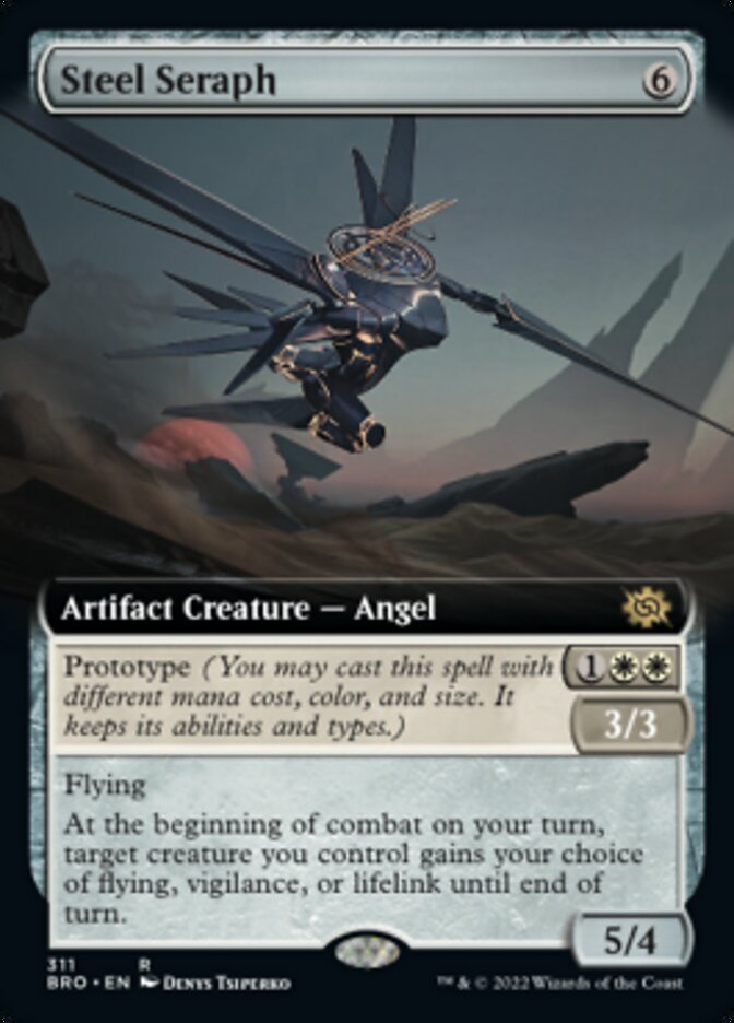 Steel Seraph - [Extended Art] The Brothers' War (BRO)