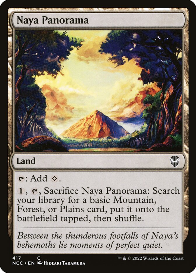 Naya Panorama - [Foil] New Capenna Commander (NCC)