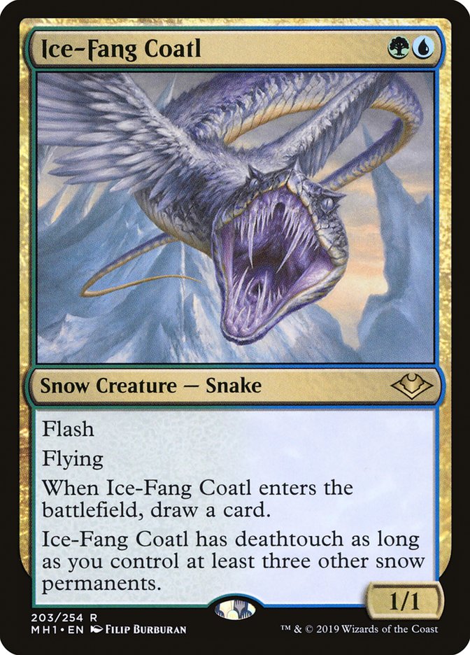 Ice-Fang Coatl - [Foil] Modern Horizons (MH1)