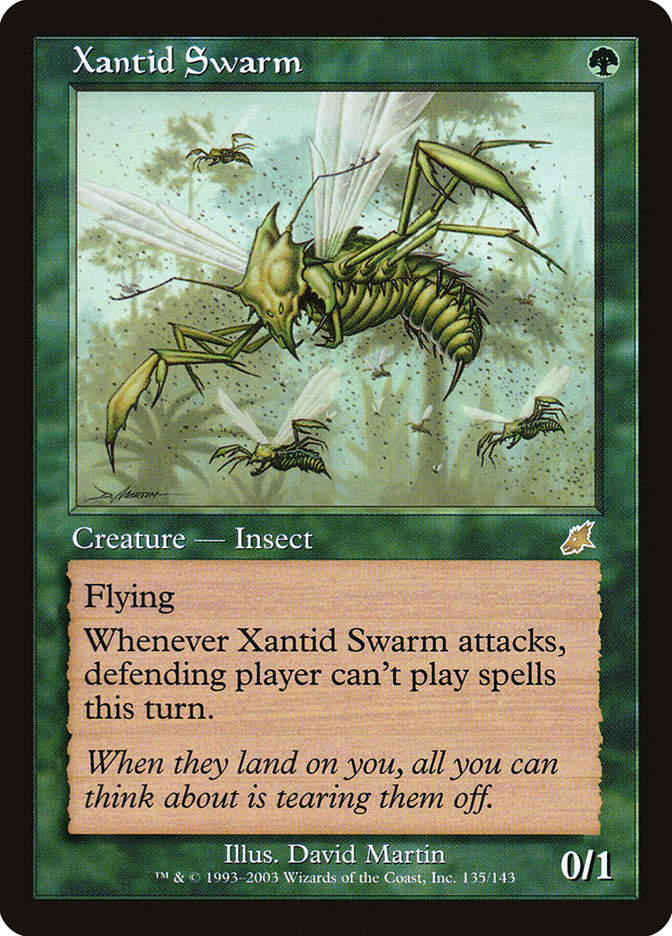 Xantid Swarm - [Foil] Scourge (SCG)