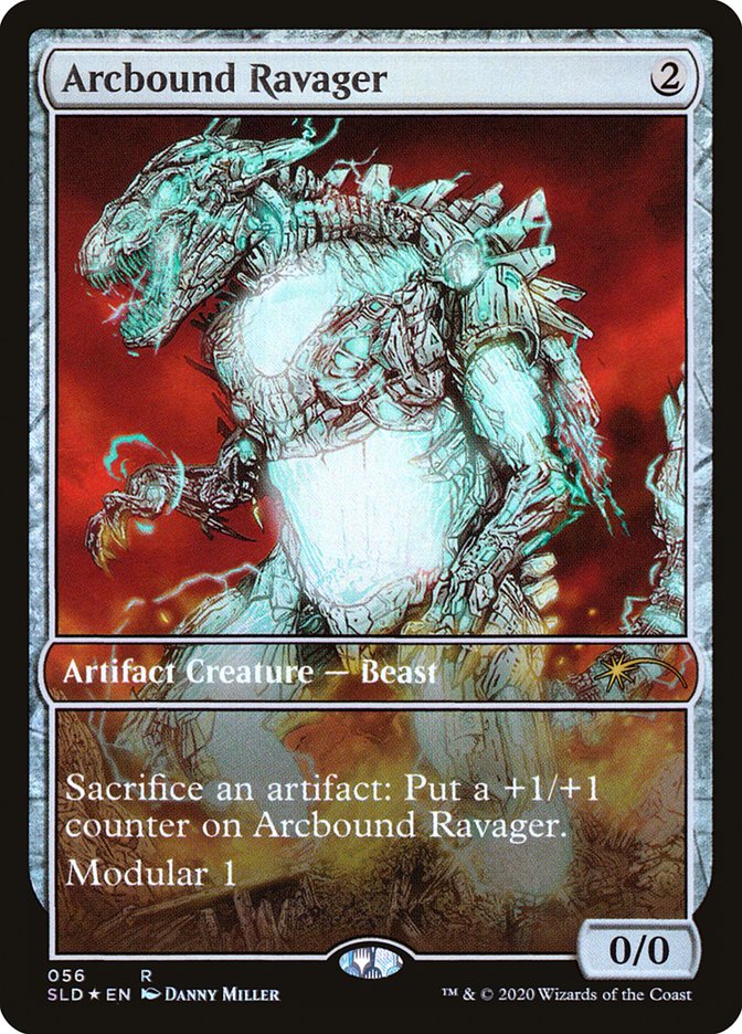 Arcbound Ravager (56) - [Foil] Secret Lair Drop (SLD)