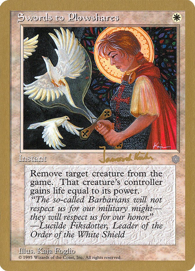 Swords to Plowshares - World Championship Decks 1997 (WC97)
