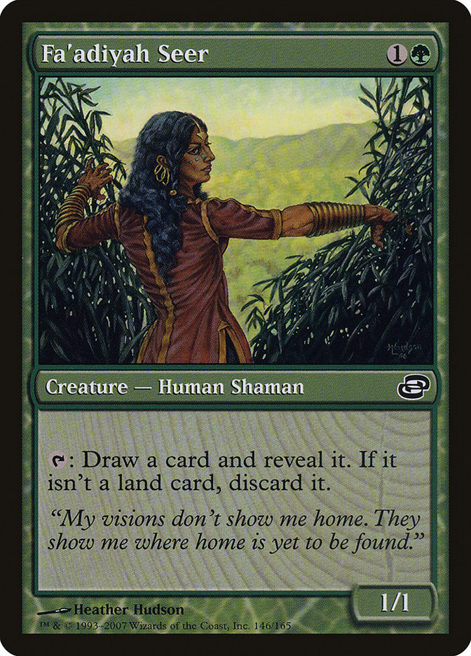 Fa'adiyah Seer - [Foil] Planar Chaos (PLC)