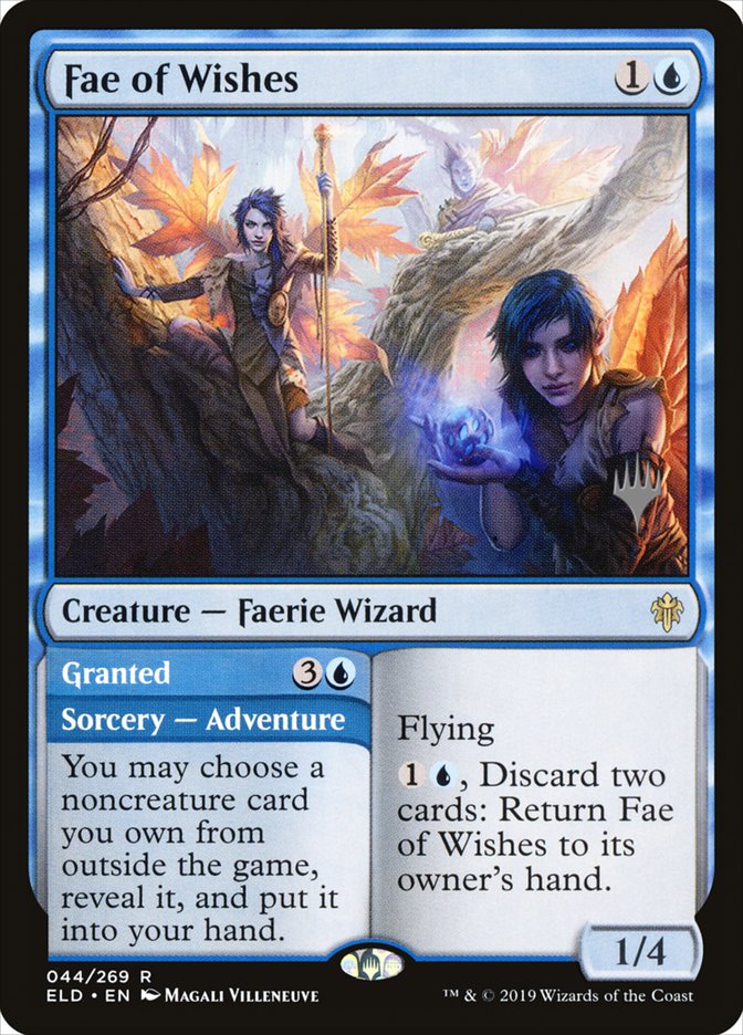 Fae of Wishes // Granted - [Promo] Throne of Eldraine Promos (PELD)
