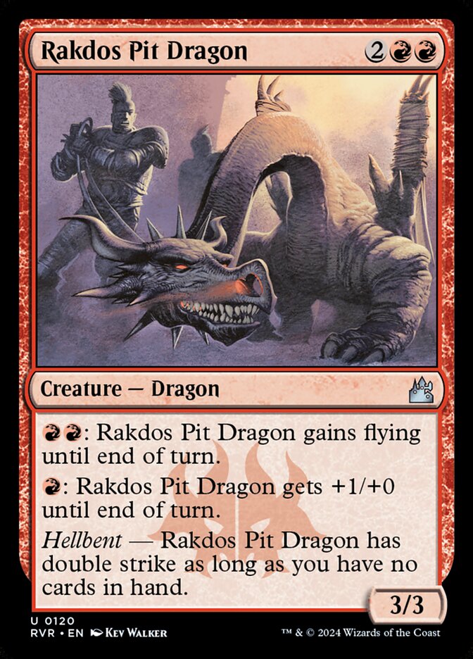 Rakdos Pit Dragon - Ravnica Remastered (RVR)