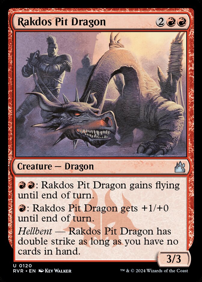 Rakdos Pit Dragon - [Foil] Ravnica Remastered (RVR)