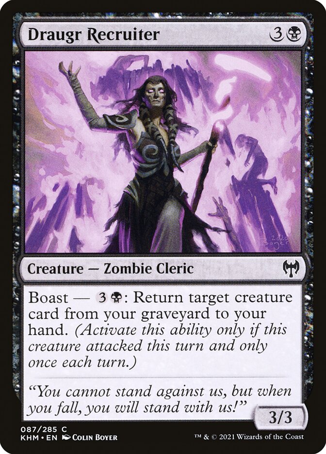 Draugr Recruiter - [Foil] Kaldheim (KHM)