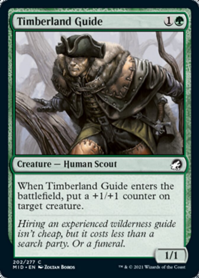 Timberland Guide - [Foil] Innistrad: Midnight Hunt (MID)