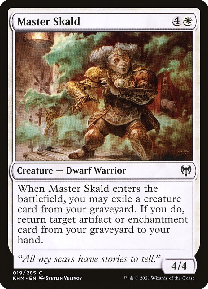 Master Skald - [Foil] Kaldheim (KHM)