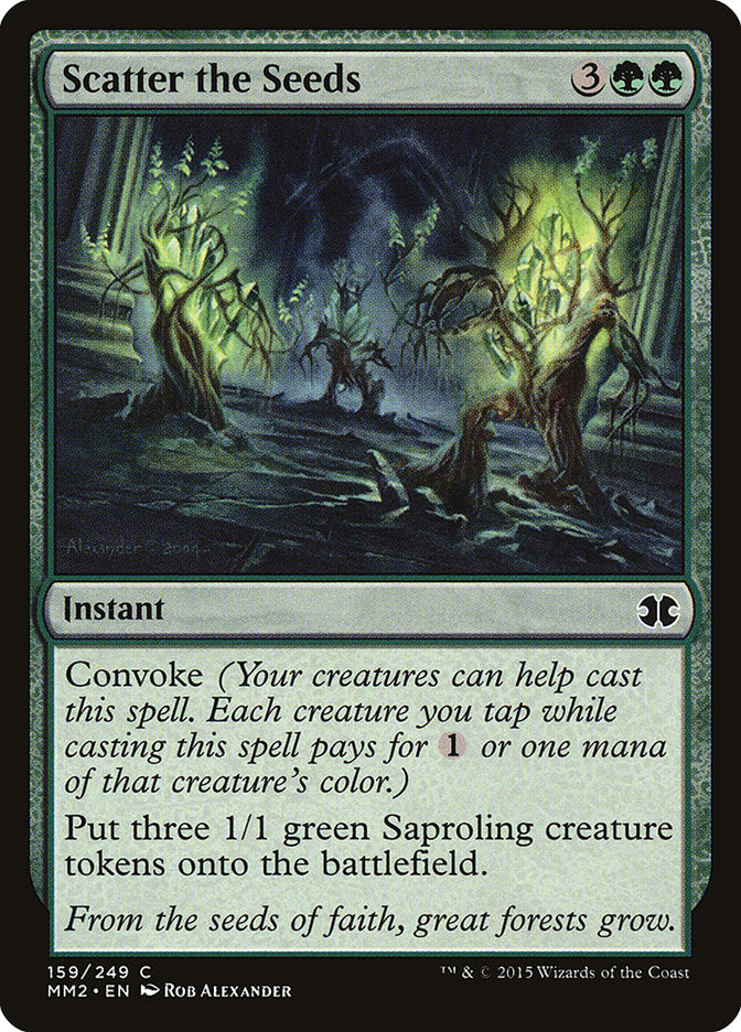 Scatter the Seeds - [Foil] Modern Masters 2015 (MM2)