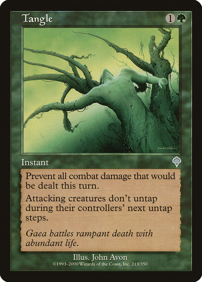 Tangle - [Foil, Retro Frame] Invasion (INV)