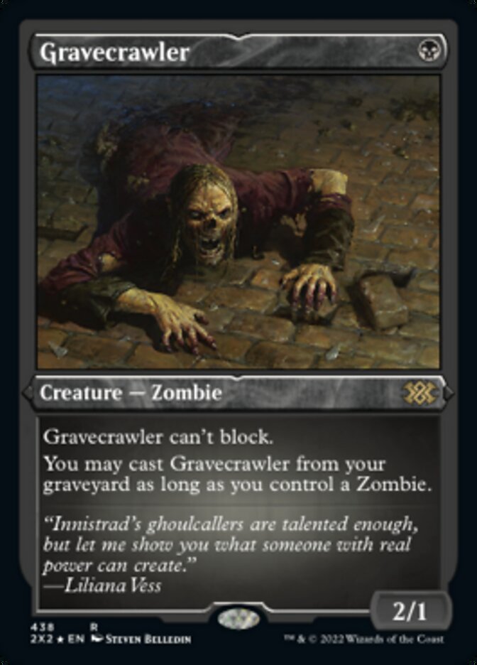 Gravecrawler - [Etched Foil] Double Masters 2022 (2X2)