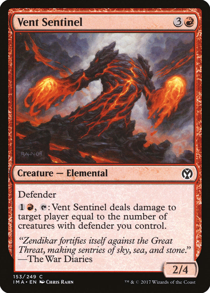 Vent Sentinel - [Foil] Iconic Masters (IMA)