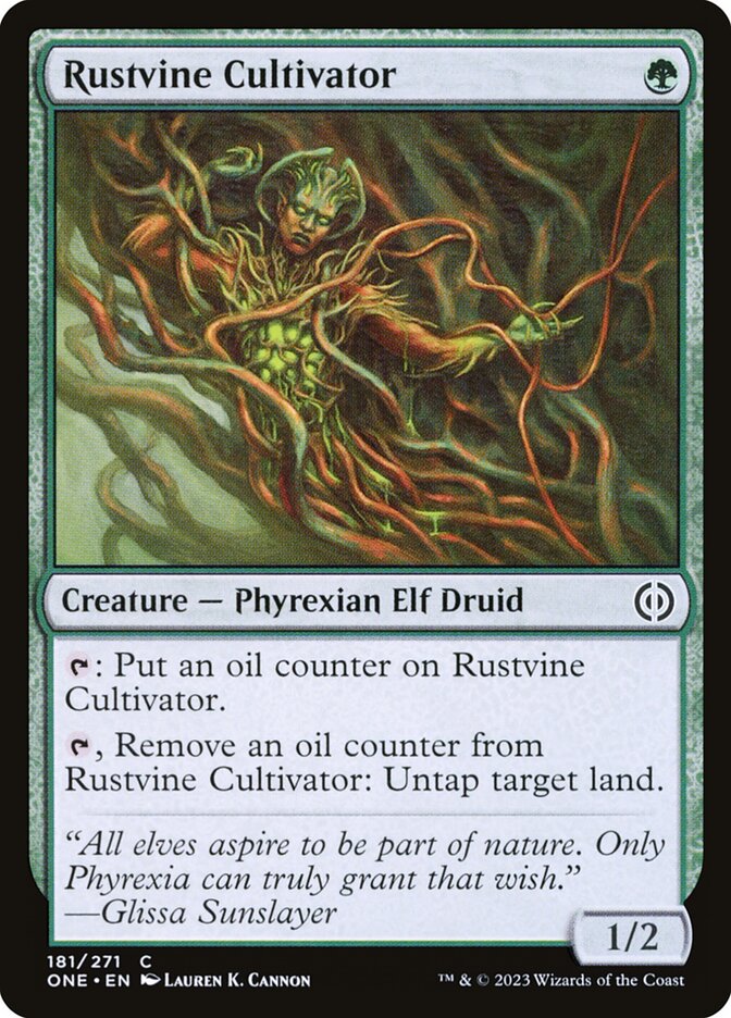 Rustvine Cultivator - Phyrexia: All Will Be One (ONE)
