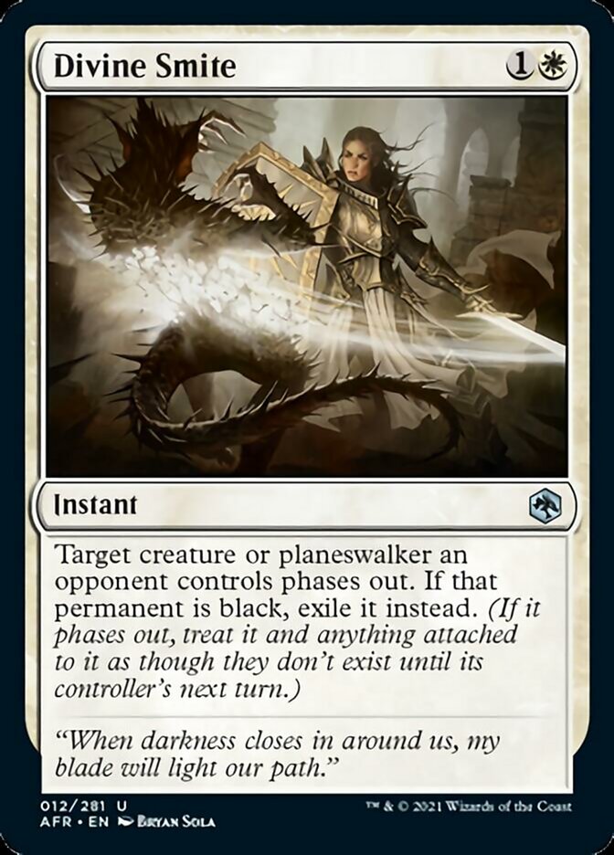 Divine Smite - [Foil] Adventures in the Forgotten Realms (AFR)