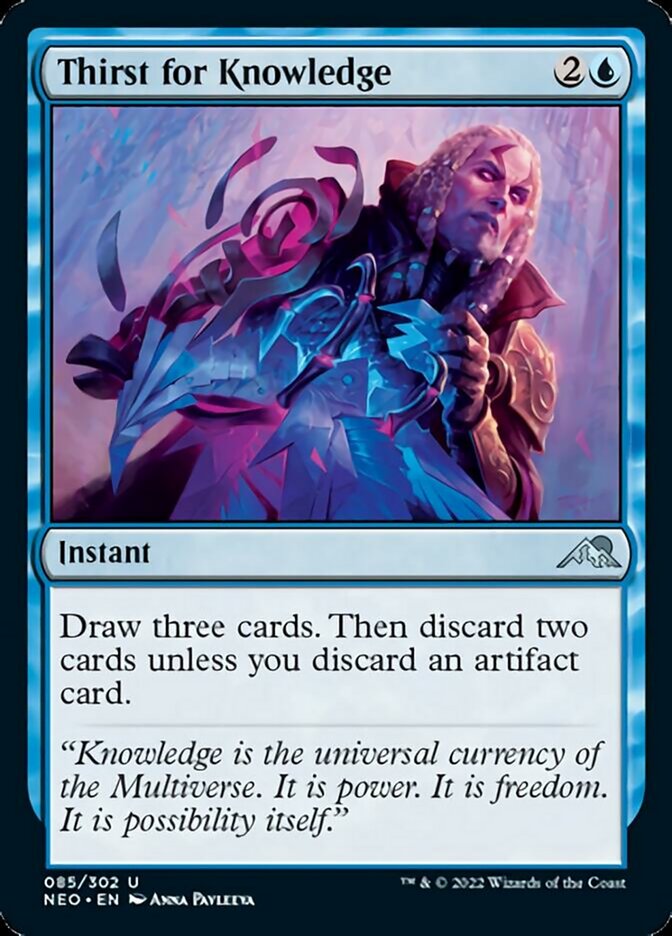 Thirst for Knowledge - [Foil] Kamigawa: Neon Dynasty (NEO)