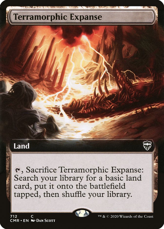 Terramorphic Expanse - [Extended Art] Commander Legends (CMR)