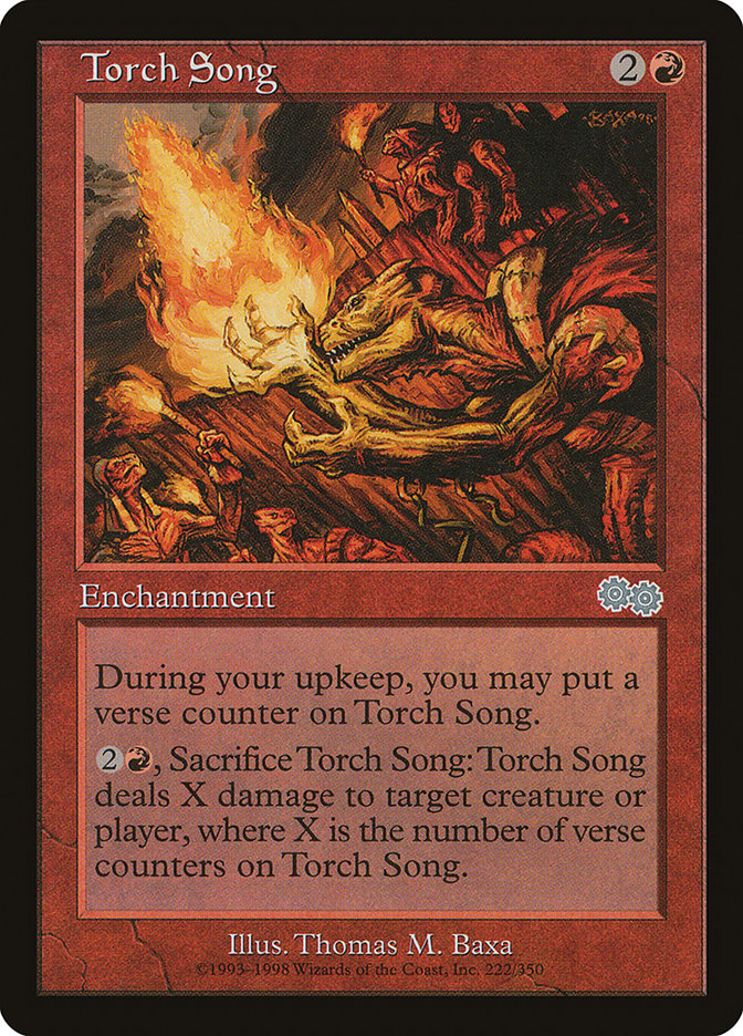 Torch Song - [Retro Frame] Urza's Saga (USG)