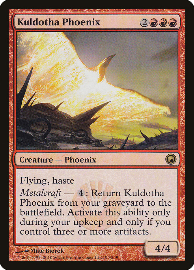 Kuldotha Phoenix - [Foil] Scars of Mirrodin (SOM)