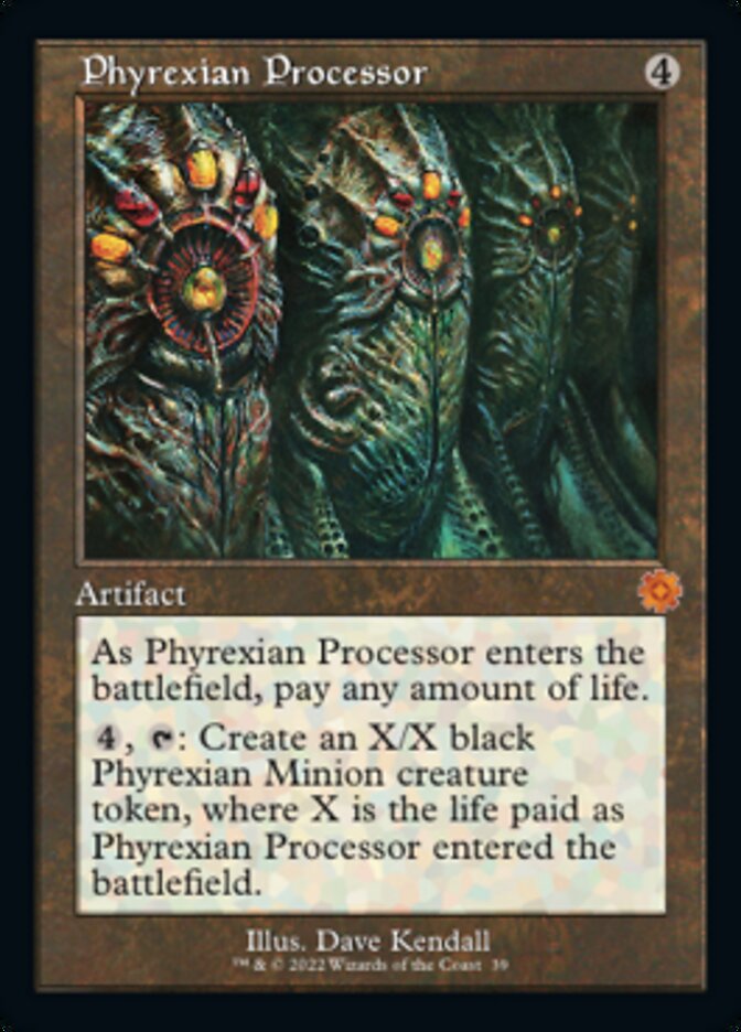 Phyrexian Processor - [Foil] The Brothers' War Retro Artifacts (BRR)