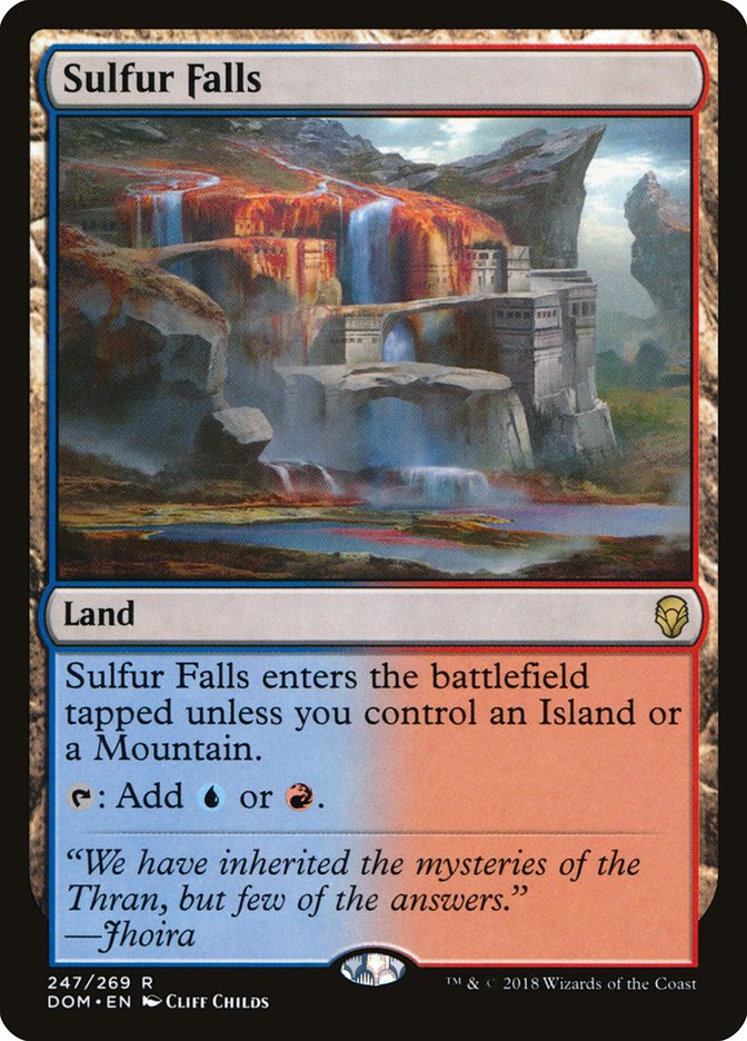 Sulfur Falls - [Foil] Dominaria (DOM)