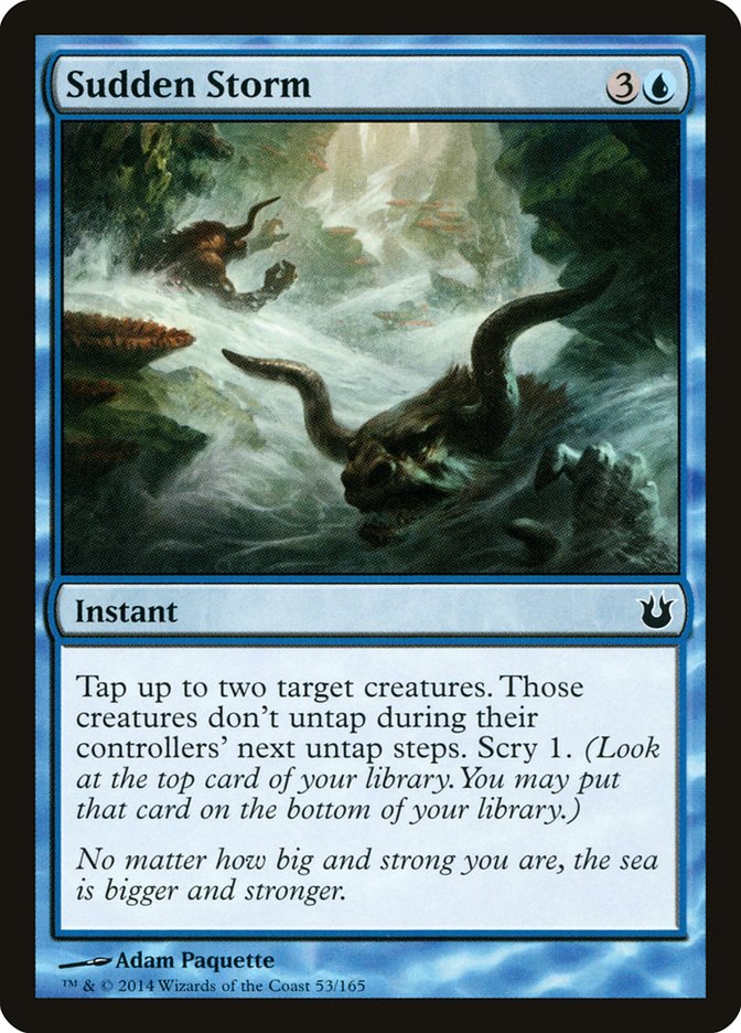 Sudden Storm - [Foil] Born of the Gods (BNG)
