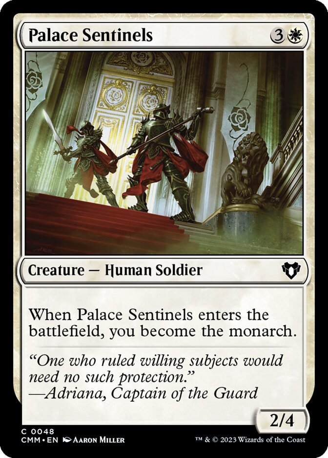 Palace Sentinels - [Foil] Commander Masters (CMM)