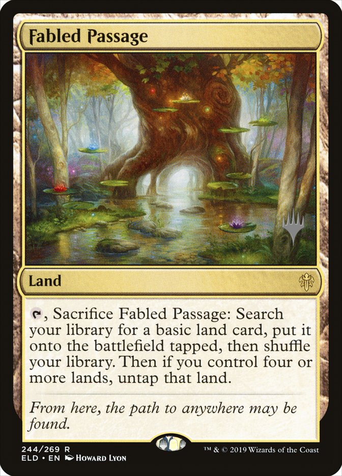 Fabled Passage - [Promo] Throne of Eldraine Promos (PELD)