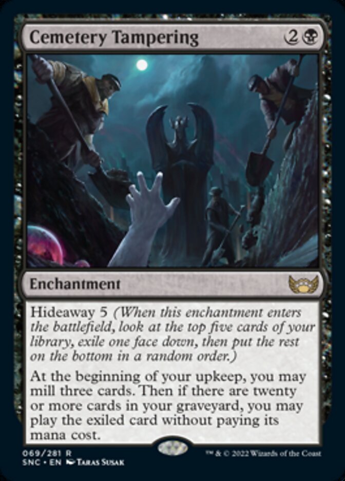 Cemetery Tampering - [Foil] Streets of New Capenna (SNC)