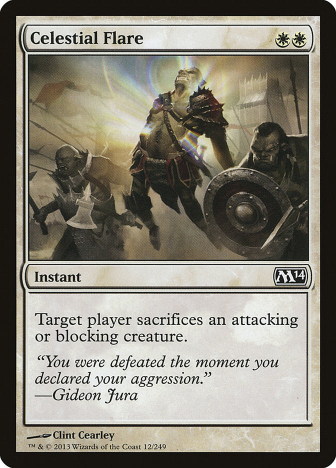 Celestial Flare - [Foil] Magic 2014 (M14)