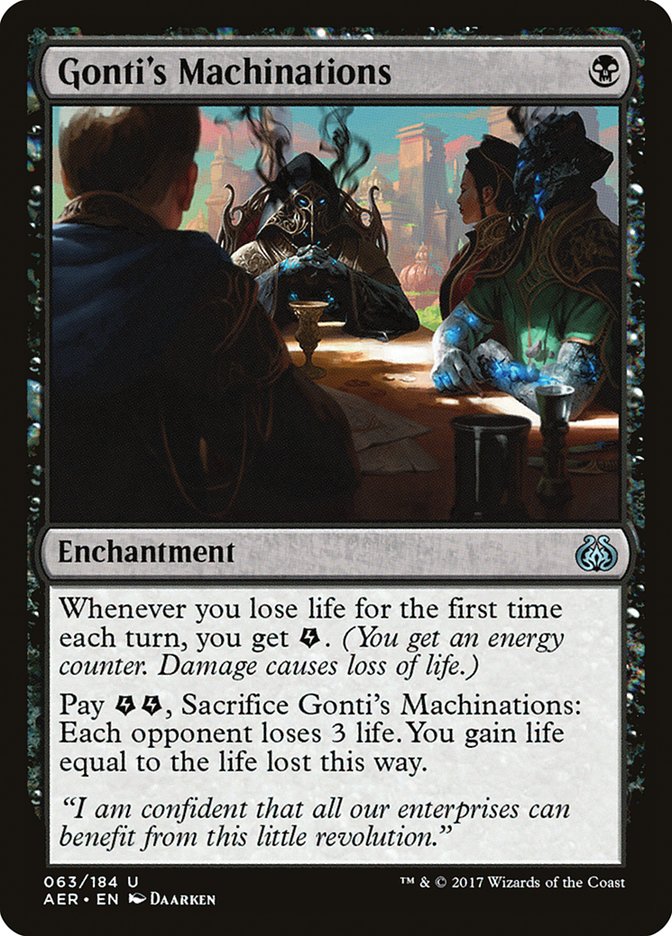 Gonti's Machinations - Aether Revolt (AER)