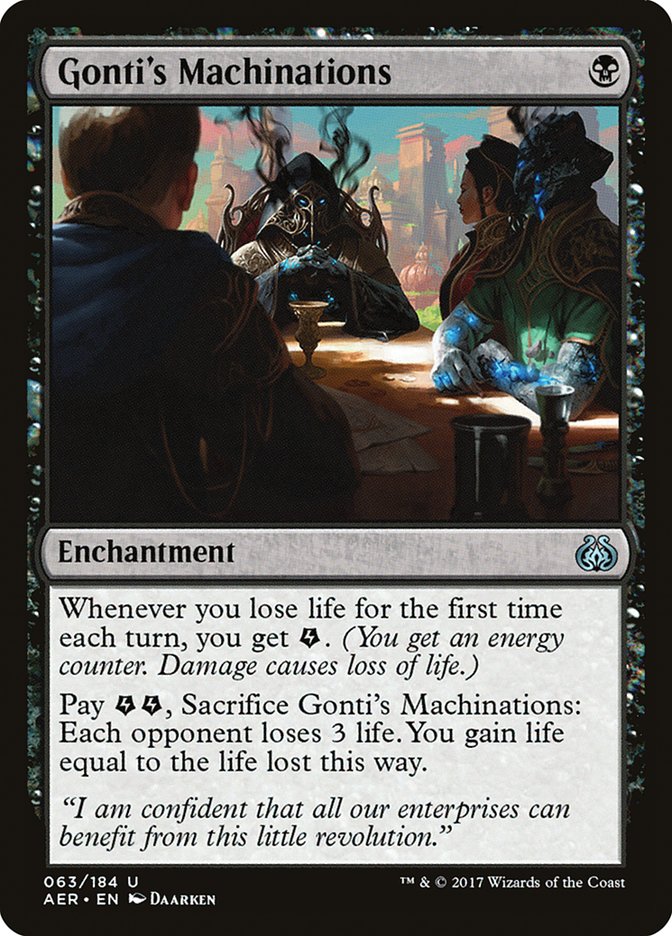Gonti's Machinations - [Foil] Aether Revolt (AER)
