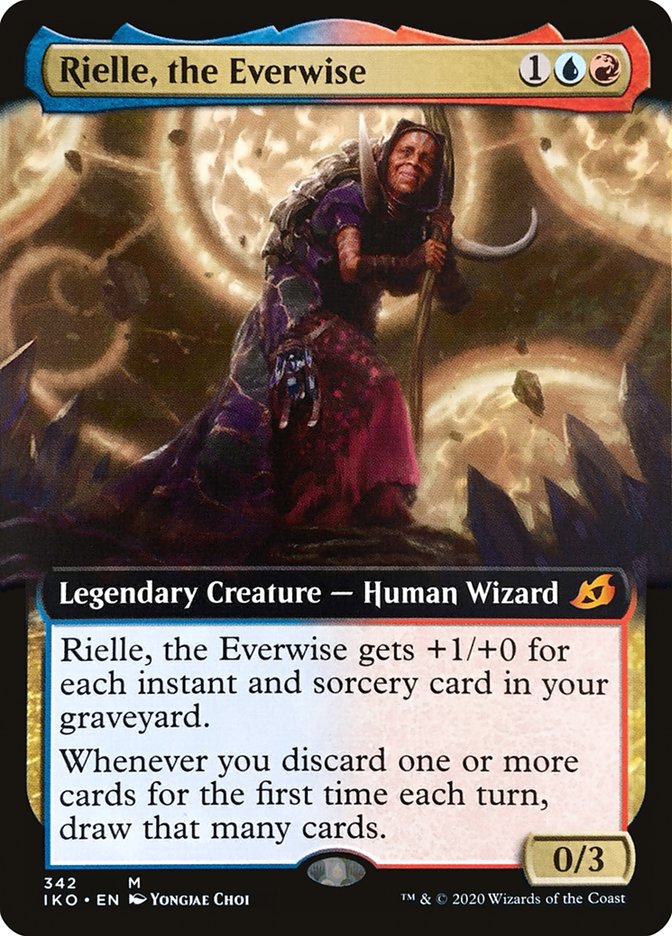 Rielle, the Everwise - [Foil, Extended Art] Ikoria: Lair of Behemoths (IKO)