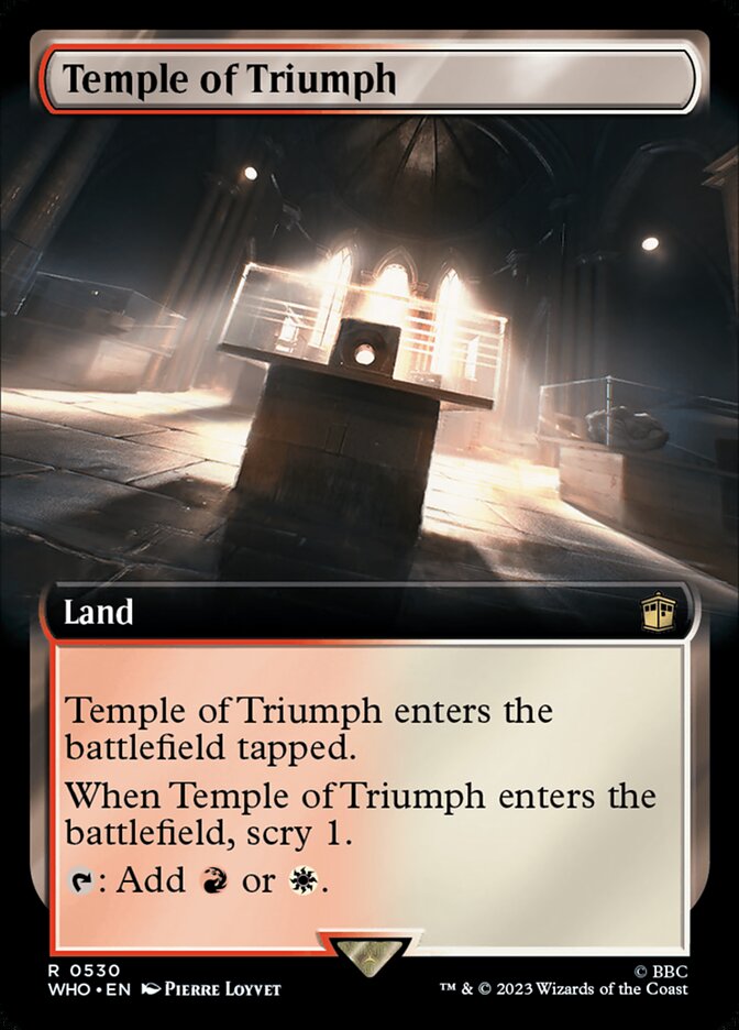 Temple of Triumph - [Extended Art] Doctor Who (WHO)